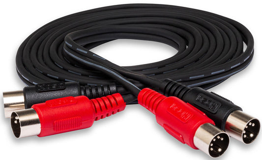 HOSA MID203 Dual MIDI Cable 10ft