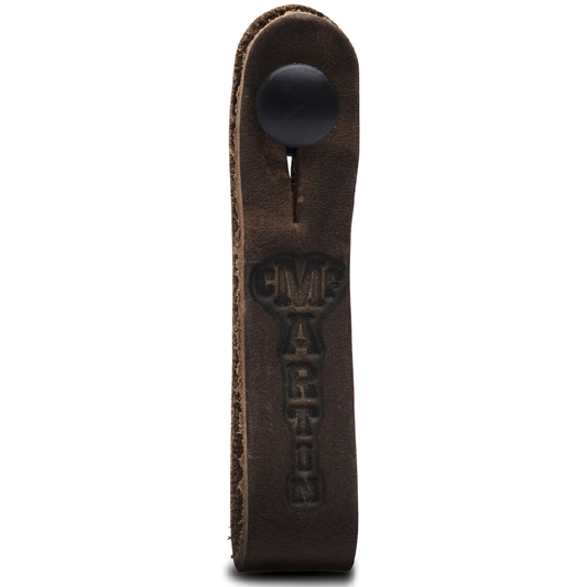 Martin Leather Headstock Tie Strap in Cocoa