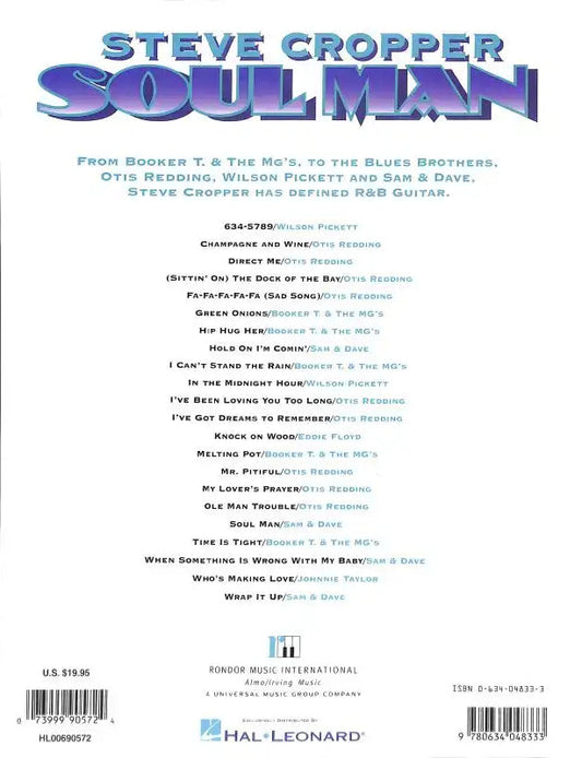 Steve Cropper Soul Man Guitar Tab