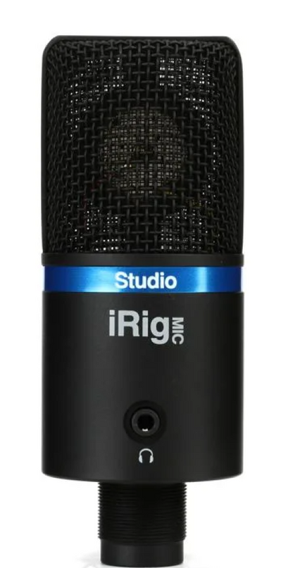 IK Multimedia iRig Mic Studio USB Condenser Microphone