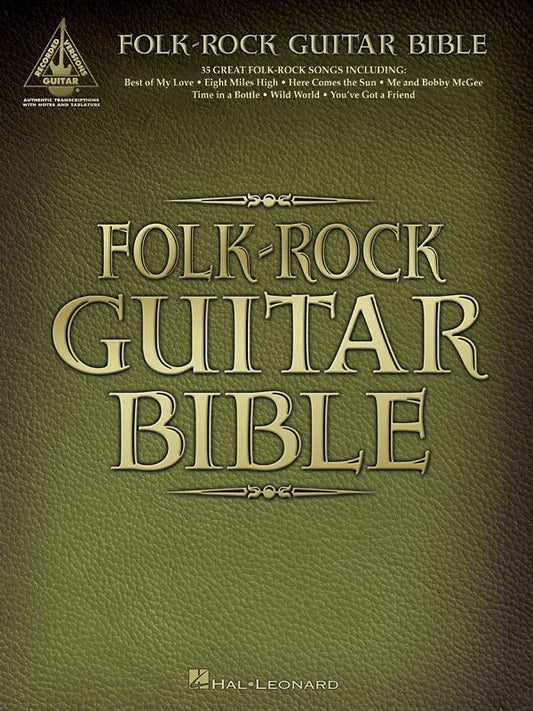 Folk Rock Guitar Bible Recorded Version Guitar Tab