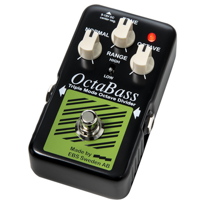 EBS OctaBass Blue Label Triple Mode Octave Divider Pedal