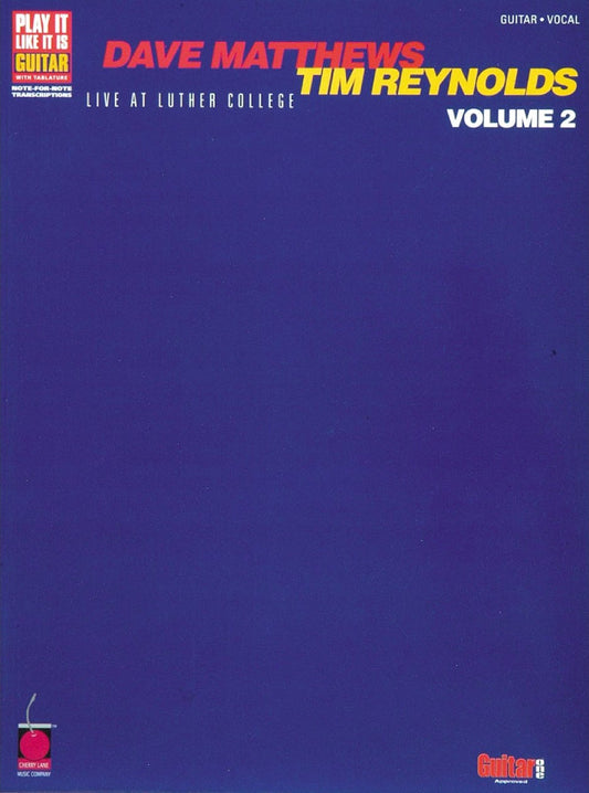 Dave Matthews & Tim Reynolds Live at Luther College Volume 2