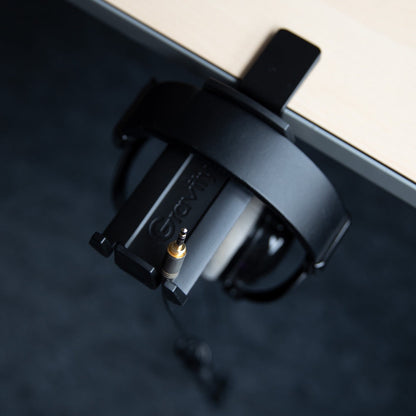 Gravity HPHTC01B Desk Mount Headphones Hanger