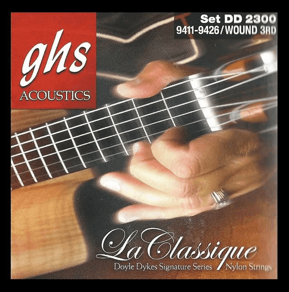 GHS DD2300 Doyle Dykes Classical Guitar Strings 28-43 Gauge