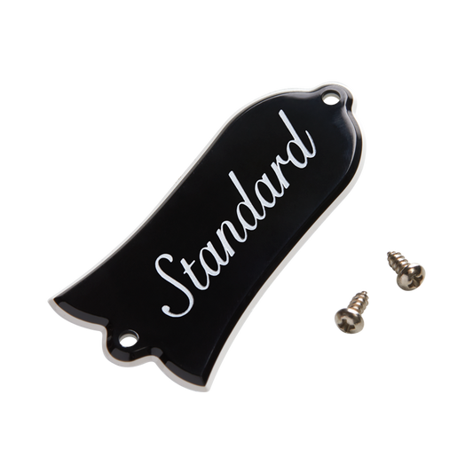 Gibson Truss Rod Cover Les Paul Standard in Black