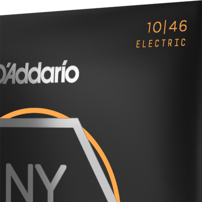 D'Addario NYXL1046 Nickel Wound Electric Guitar Strings Regular Light 10-46 Gauge