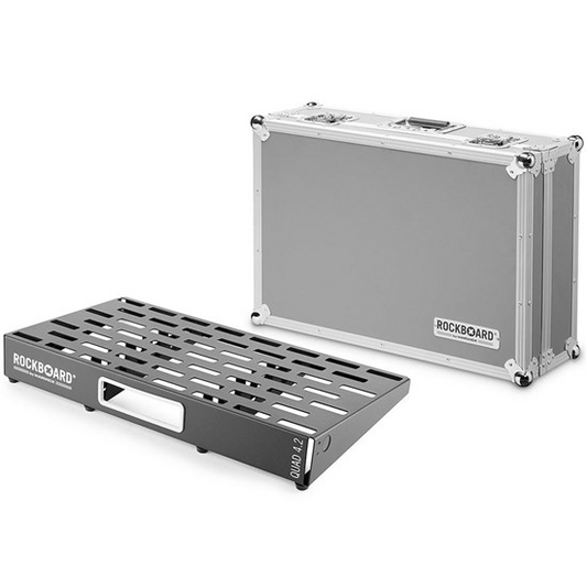 Warwick RockBoard QUAD 4.2 Pedalboard with Flight Case