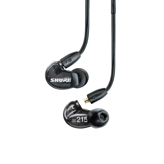 SHURE SE215BL PRO Professional Sound Isolating Earphones - Black