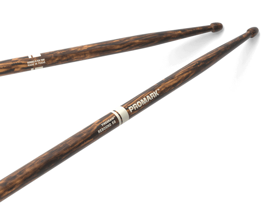 ProMark Rebound 5B Lacquered FireGrain Sticks