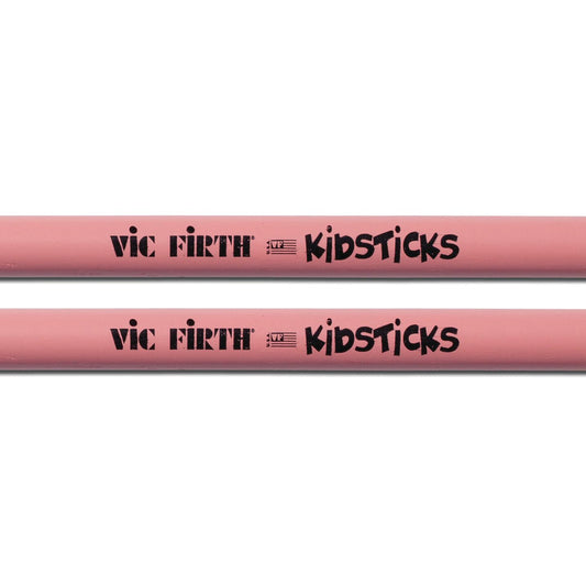 Vic Firth American Classic Kidsticks Wood Tip Drumsticks in Pink