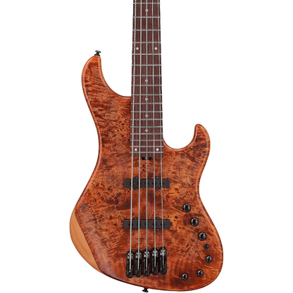Ibanez MDM1605 5-String Electric Bass Guitar in Natural Mocha Low Gloss
