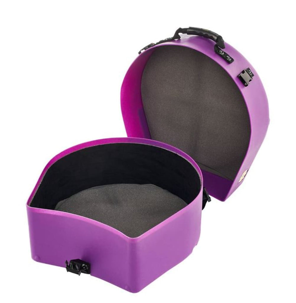 HARDCASE HNL14SPU Fully Lined 14" Snare Drum Case in Purple