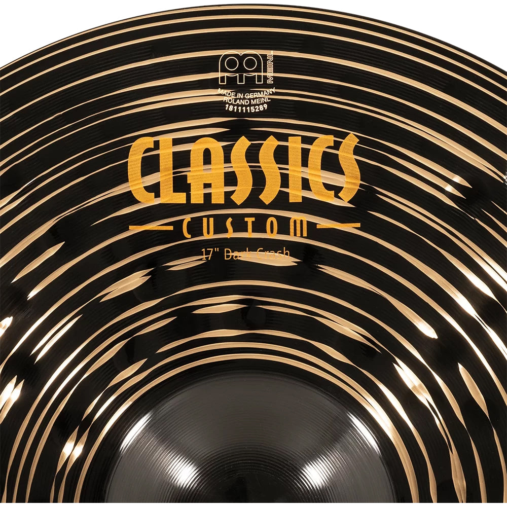 Meinl Cymbals Classics Custom 17" Dark Crash