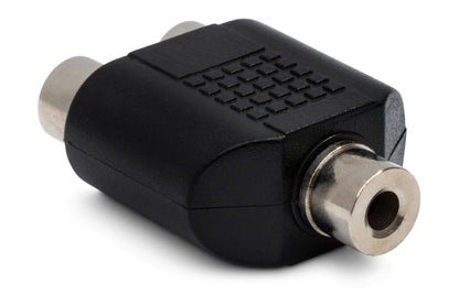 HOSA GRF341 Coupler 3.5mm TRS To Dual RCA