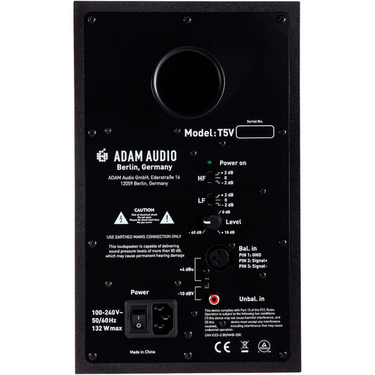 ADAM Audio T5V 5" Powered Single Studio Monitor