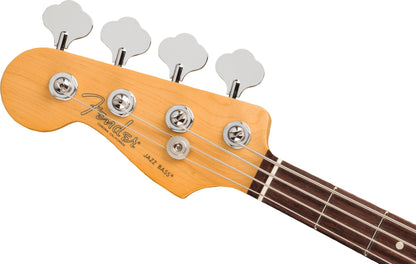 Fender American Professional II Jazz Bass Left Hand, Rosewood Fingerboard in Olympic White