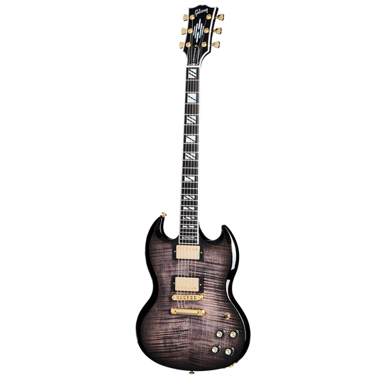 Gibson SG Supreme Electric Guitar in Translucent Ebony Burst