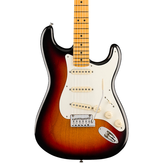 Fender American Ultra Luxe Vintage '50s Stratocaster Electric Guitar, Maple Fingerboard in 3 Color Sunburst