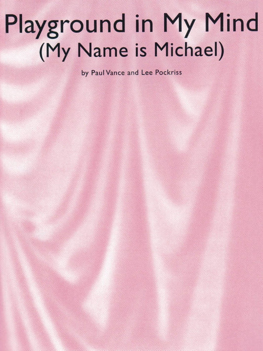 Playground in My Mind My Name Is Michael S/S PVG