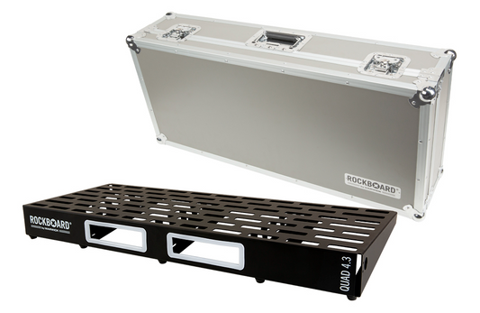 Warwick RockBoard QUAD 4.3 Pedalboard with Flight Case