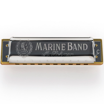 Hohner Marine Band Classic 1896 10 Hole Harmonica Bb