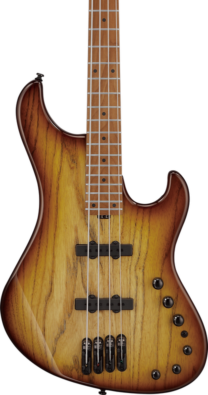 Ibanez MDM1300 Electric Bass Guitar in Natural Stained Amber Burst