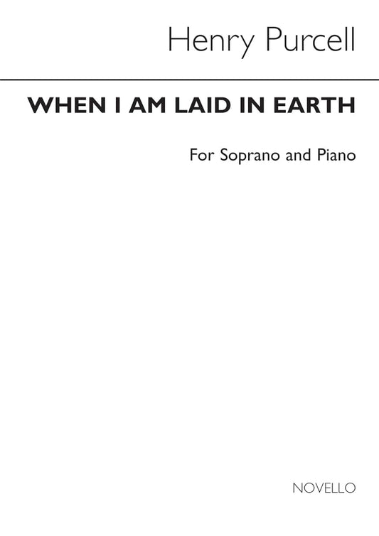 Purcell When I Am Laid In Earth High VOI