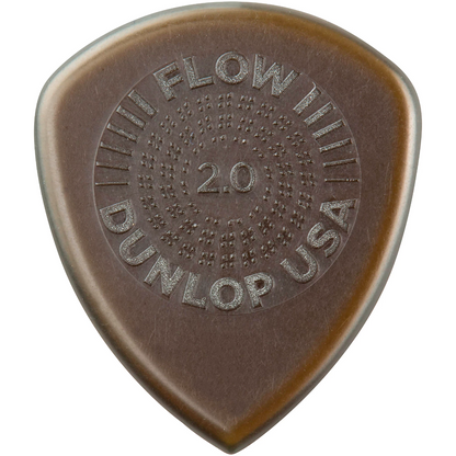 Jim Dunlop Flow Standard 2.0mm Guitar Pick Player 6 Pack