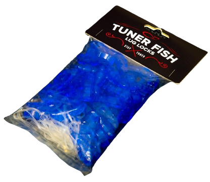 Tuner Fish TFBL8 Lug Locks 8 Pack in Blue