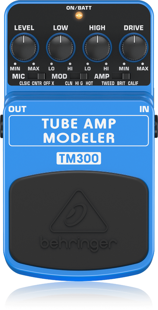 Behringer TM300 Tube Amplifier Modeler Pedal