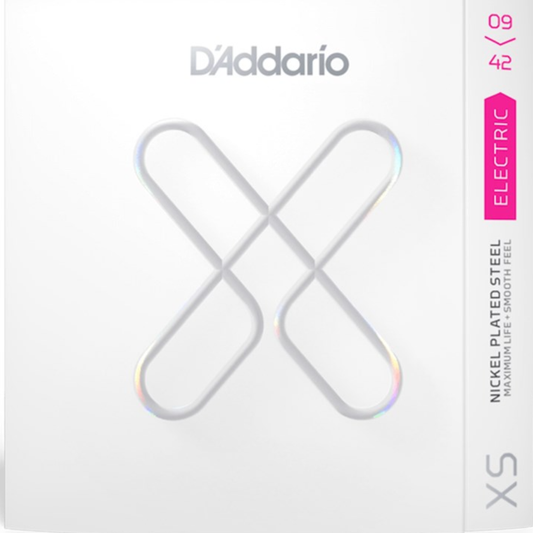 D'Addario XS Super Light Coated Electric Guitar Strings 09-42 Gauge