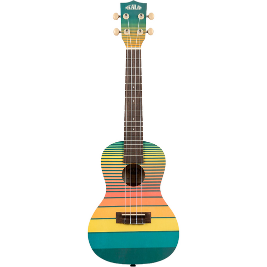 Kala KA-SURF-DP Surf Concert Ukulele in Dawn Patrol