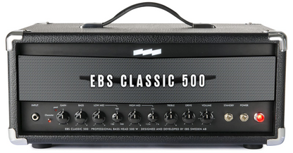 EBS Classic 500 Solid State 500W Bass Amp Head
