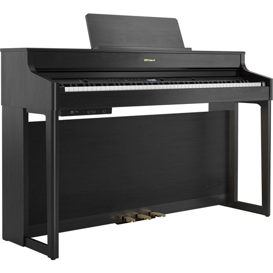 Roland HP702 Digital Piano in Charcoal Black
