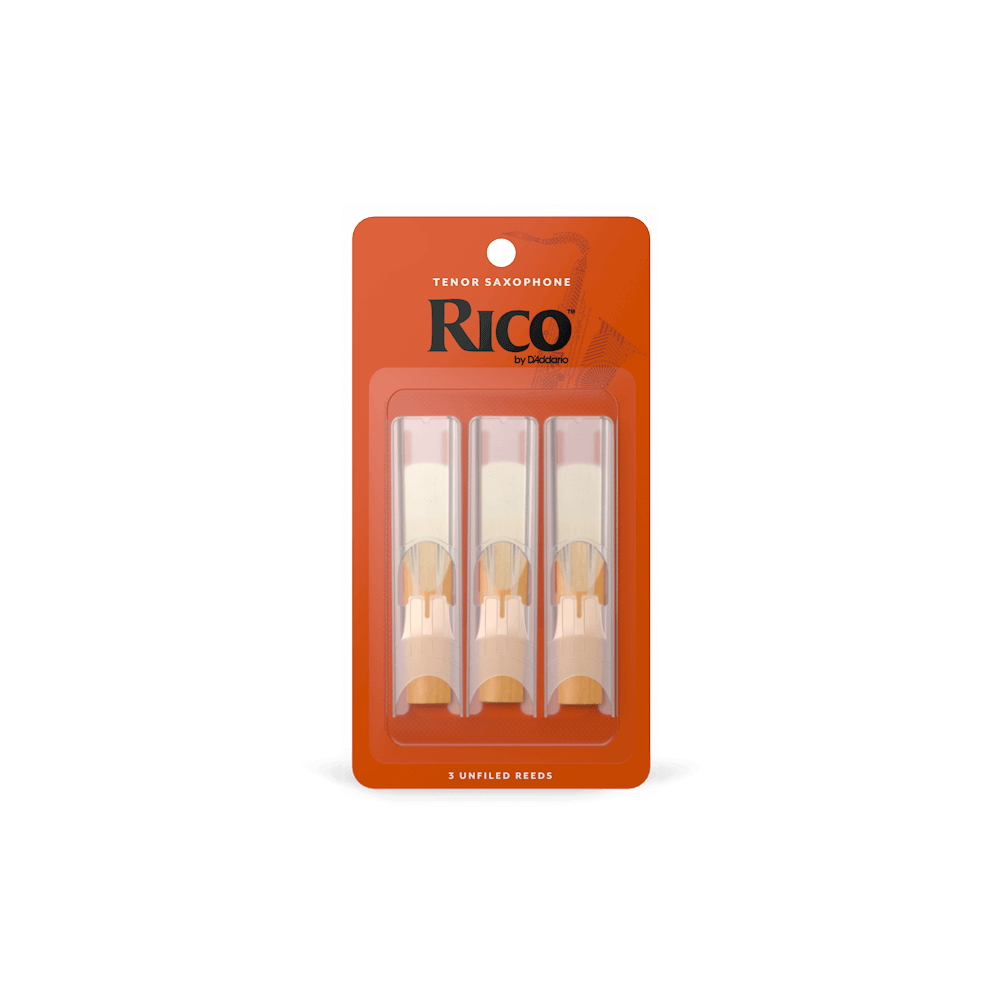Rico By D'Addario Strength 3.0 3 Pack Tenor Saxophone Reeds