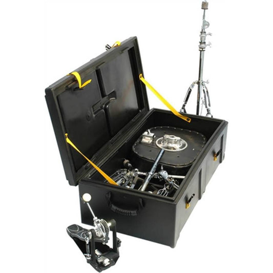 Hardcase Standard Black 36" Wide Hardware Case with Wheels