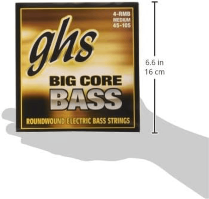 GHS 4-RMB Taper Core Bass Guitar String 45-105 Gauge