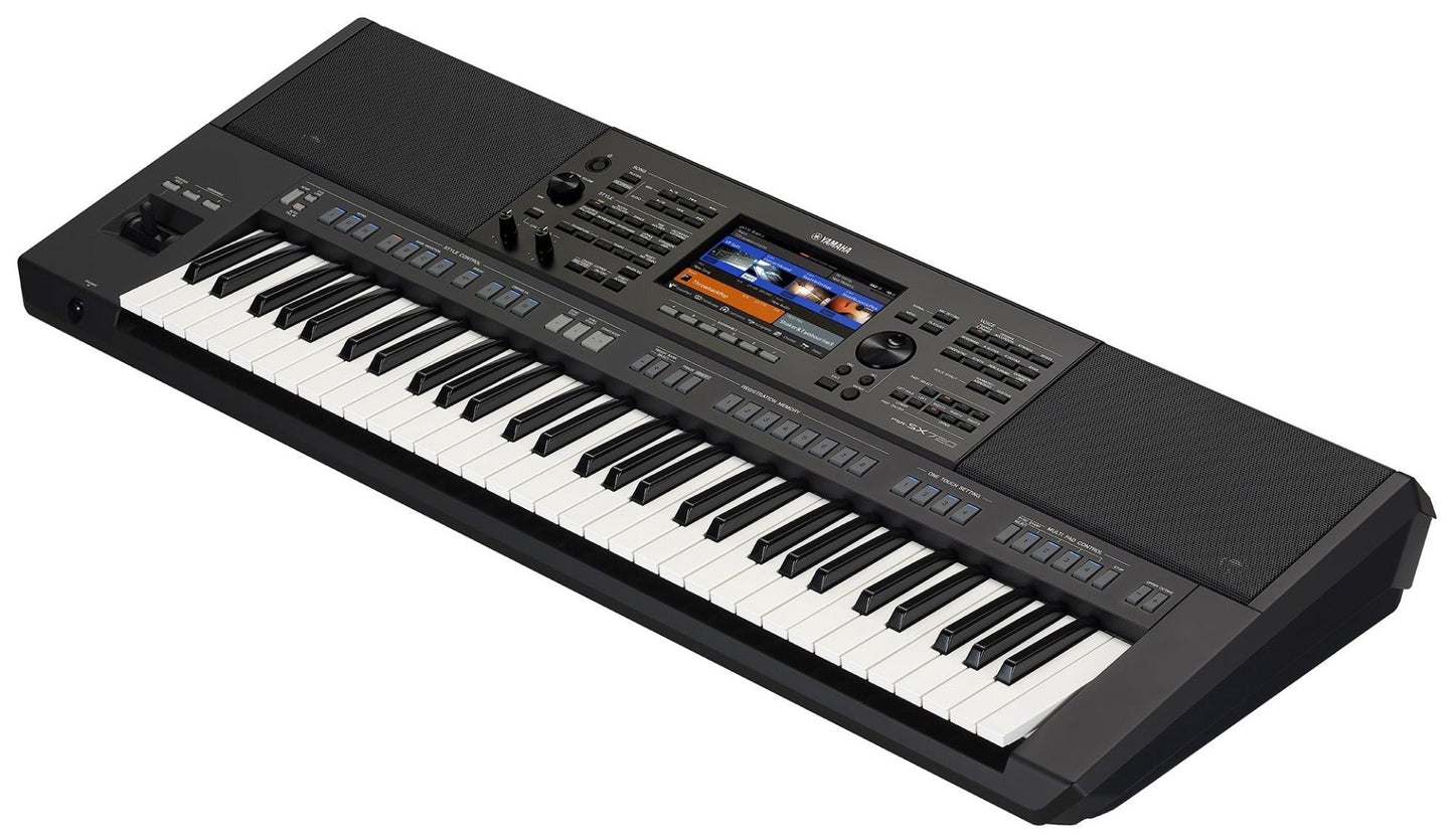 Yamaha PSR-SX720 61 Key Digital Arranger Keyboard in Black