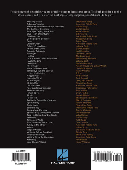 First 50 Songs You Should Play On Mandolin