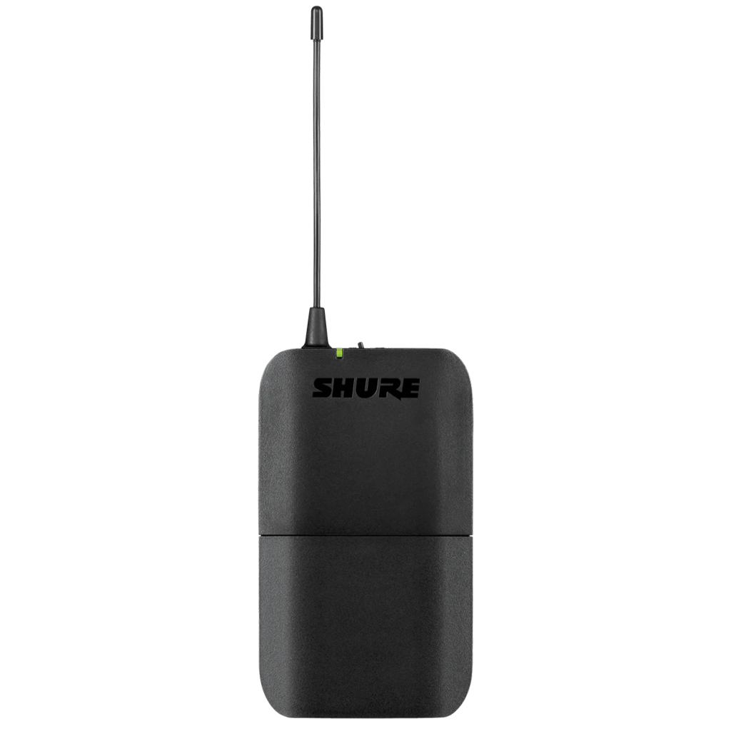 Shure Wireless Lapel Mic System BLX1 Tx; CVL-B/C Mic; BLX4 Rx Auto Setup 662-686MHz