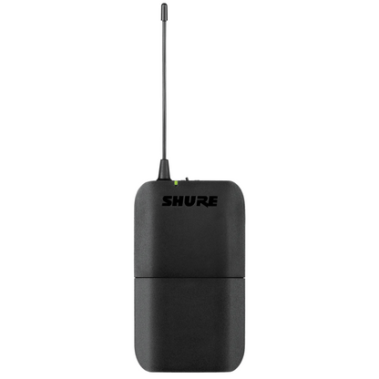 Shure Wireless Lapel Mic System BLX1 Tx; CVL-B/C Mic; BLX4 Rx Auto Setup 662-686MHz