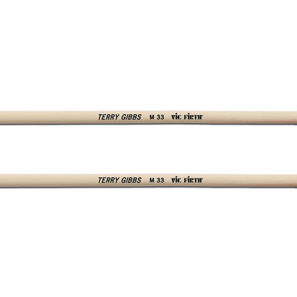Vic Firth M33 Terry Gibbs Hard Signature Keyboard Mallet in Red Cord