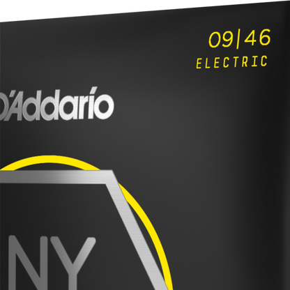 D'Addario NYXL0946 Nickel Wound Electric Guitar Strings Super Light Top  Regular Bottom 9-46 Gauge