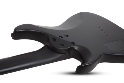 Schecter Damien 7 Multiscale 7 String in Satin Black