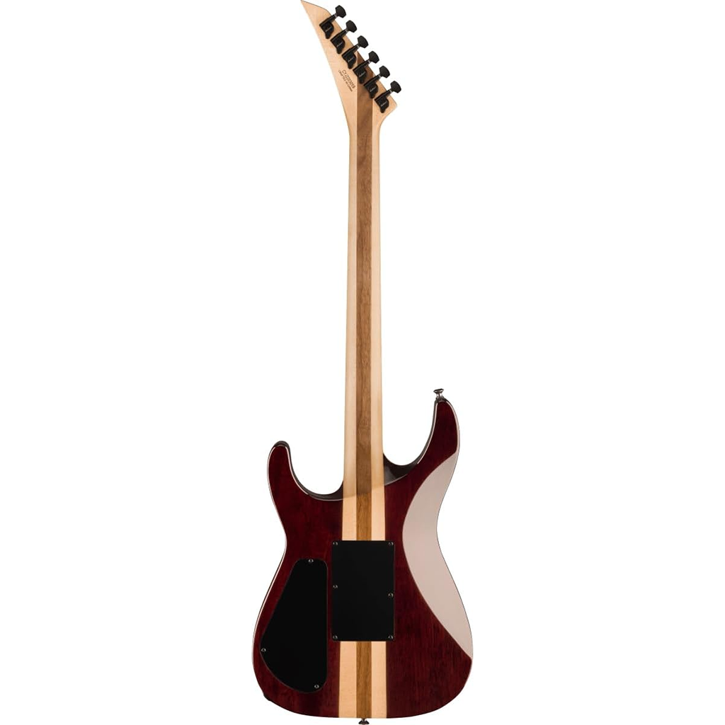 Jackson Pro Plus Series Soloist SLA3Q Electric Guitar in Amber Blue Burst