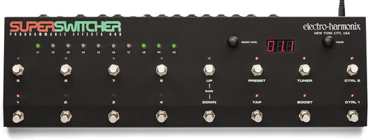 Electro Harmonix Super Switcher Programmable Effects Hub Pedal