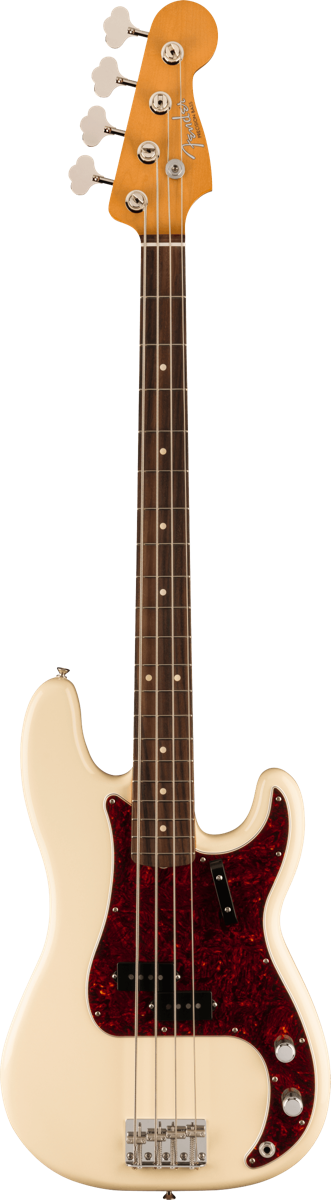 Fender Vintera II '60s Precision Bass, Rosewood Fingerboard in Olympic White | EX-DEMO