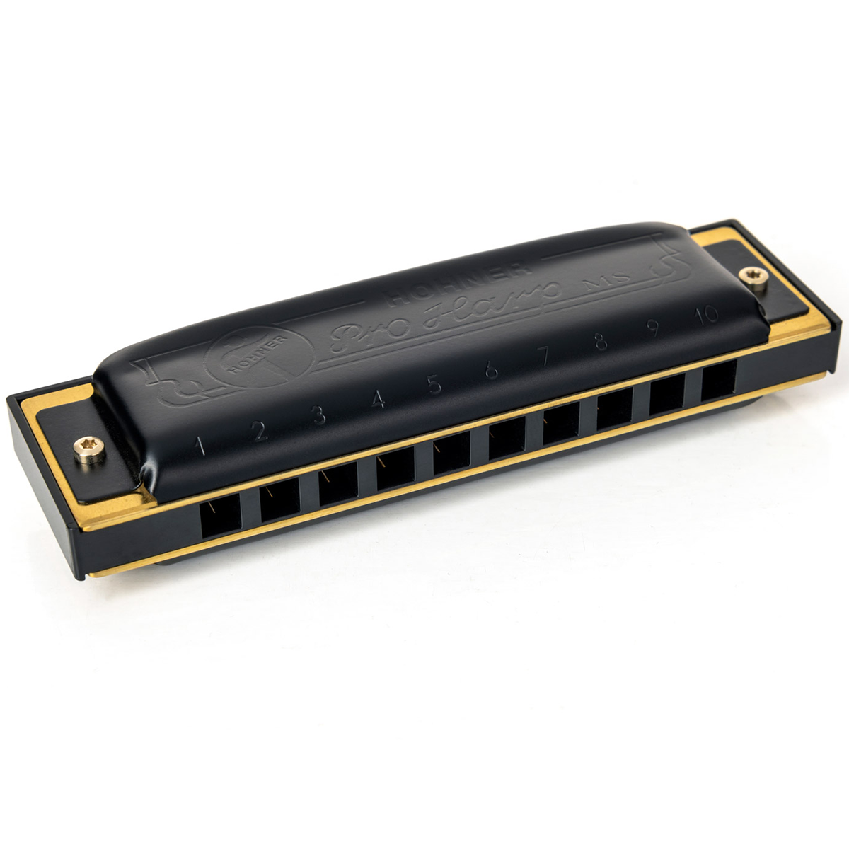 Hohner MS Series Pro Harp 10 Hole Harmonica Bb