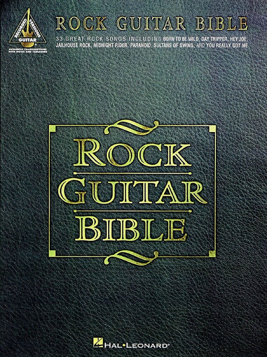 Rock Guitar Bible Recorded Version Guitar Tab
